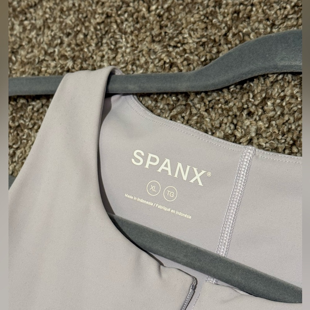 SPANX Get Moving Zip Front Dress - Violet Air - Picture 8 of 9